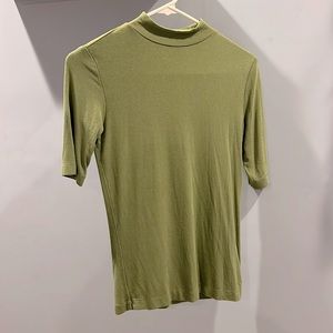 Truth by Republic Short Sleeve Turtleneck.